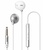 Baseus Wired Earphones Silver