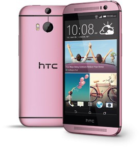 HTC One M8 Pink