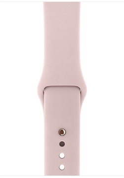 Apple Watch 42mm Series 3 GPS + Cellular Gold Aluminium Case with Pink Sand Sport Band (MQK32)