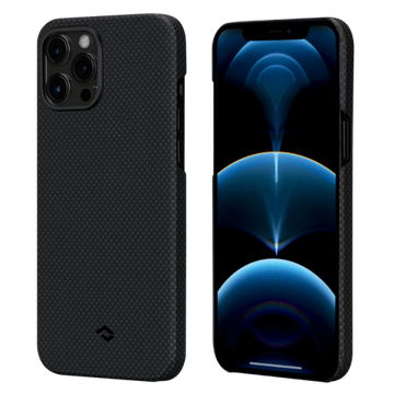 Pitaka MagEZ Case Plain Black/Grey for iPhone 12 Pro (KI1202P)