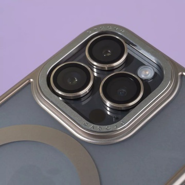 Proove Blur Case with Magnetic Ring iPhone 16 Pro Max Natural Titanium