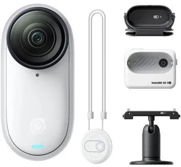 Insta360 GO 3S 4K Standard Bundle 128GB White (CINSAATA_GO3S04)