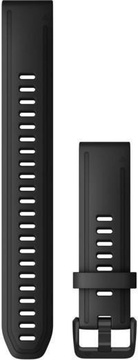 Garmin Ремешок для  Fenix 6s 20mm QuickFit Black Silicone (010-12867-00)