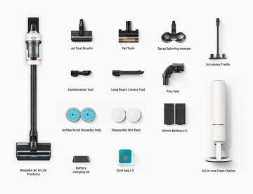 Samsung Bespoke AI Jet Lite VS80F28DGS/UK
