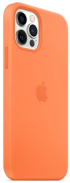 Apple iPhone 12/12 Pro Silicone Case with MagSafe Kumquat (MHKY3) (high copy)