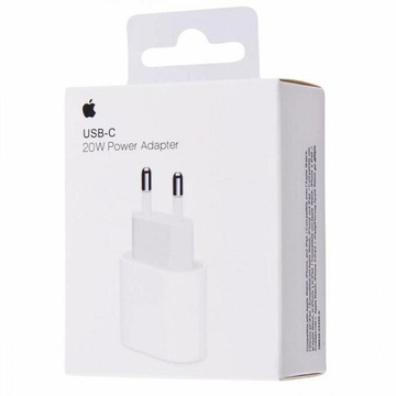 Apple 20W USB-C Power Adapter (MHJE3) + USB-C to USB-C Woven Cable 1m