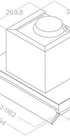 Elica BOXIN LX/BL MAT/A/60