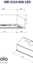 Minola HBI 5324 I 800 LED