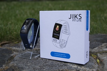 Jiks Fit lite с тонометром и ЭКГ (Синий)