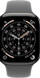Apple Watch Series 11 GPS + Cellular 42mm Natural Tit. Case w. Stone Gray Sport Band - S/M (MF8M4)