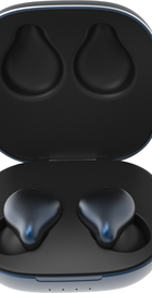 Earbuds M20 в металлическом кейсе (Синий)