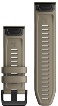 Garmin Ремешок для Fenix 6x 26mm QuickFit Dark Sandstone Silicone bands (010-12864-02)