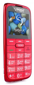 Sigma mobile Comfort 50 SLIM Red (UA UCRF)