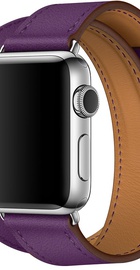 Apple Watch Hermes Barenia Leather Double Tour Regular 38mm/40mm/41mm/42mm Anemone (MNHH2)