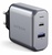 Satechi 30W Dual-Port Wall Charger Space Gray (ST-MCCAM-EU)