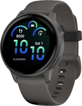 Garmin Vivoactive 6 Slate with Pebble Grey Band (010-02985-04)