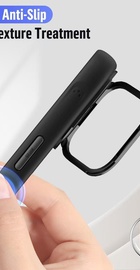 Blueo Frosted HEAT DISSIPATION Case for iPhone 16 Pro Max with MagSafe Black
