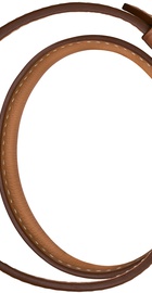 Apple Watch Hermes 38mm Series 2 Stainless Steel Case with Fauve Barenia Leather Double Tour (MNQ92)