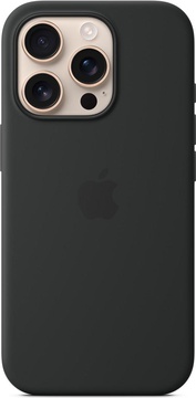Apple iPhone 16 Pro Silicone Case with MagSafe Black (high copy)