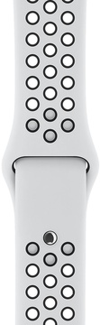 Apple Watch Nike+ 38mm/40mm/41mm/42mm Pure Platinum/Black Nike Sport Band (MQWH2)