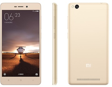 Xiaomi Redmi 3 Classic Gold