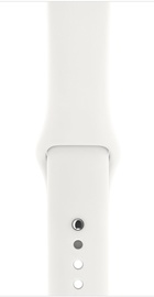 Apple Watch 42mm Series 3 GPS Silver Aluminum Case with White Sport Band (MTF22)