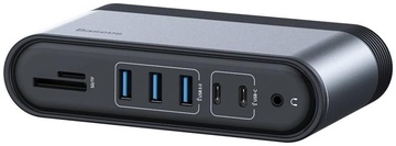 Baseus Multifunctional Working Station Four-Screen Dark Gray (CAHUB-HG0G)
