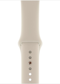Apple Watch Series 4 GPS + Cellular 40mm Gold Stainless Steel Case with Stone Sport Band (MTUR2, MTVN2)
