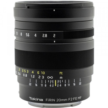 Tokina Firin 20mm f/2.0 Sony FE MF