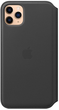 Apple iPhone 11 Pro Max Leather Folio - Black (MX082)