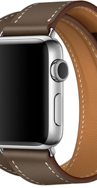 Apple Watch Hermes Barenia Leather Double Tour Regular 38mm/40mm/41mm/42mm Etoupe (MNHG2)