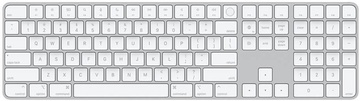 Apple Magic Keyboard with Touch ID and Numeric Keypad for Mac models (MK2C3) LL/A + UA/RU гравировка