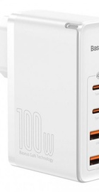 Baseus GaN2 Pro Q.C 2C + Charger Type-C Cable 100W White (CCGAN2P-L02)