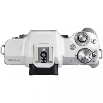 Canon EOS M50 Mark II kit (15-45mm) IS STM White (4729C028)