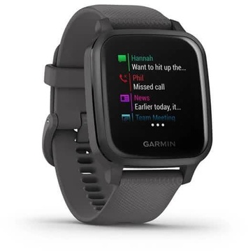 Garmin Venu SQ Slate with Gray Band (010-02427-10)