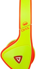 Monster DNA Neon On-Ear Yellow on Neon Orange