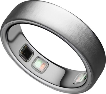 Oura Ring 5 Brushed Silver - Size 10 (JZ90-61619-10)