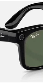 Ray-Ban Смарт-окуляри Meta Wayfarer Shiny Black Frame Green Lenses (RW4006 601/71 50-22)
