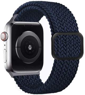 Apple Braided Solo Loop for Watch 42mm/44mm/45mm/46mm/49mm Charcoal Black (high copy)