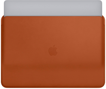 Apple Leather Sleeve for MacBook Pro 15-16" Saddle Brown (MRQV2)