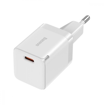 Baseus GaN3 Fast Charger Type-C 30W White (CCGN010102)