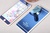 Simple Case Premium Mirror Tempered Glass Blue for iPhone 6