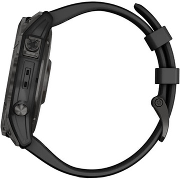 Garmin Fenix 7X Sapphire Solar Carbon Gray DLC Titanium with Black Band (010-02541-10/11/34)