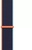 Apple Watch SE GPS + Cellular 44mm Silver Aluminum Case with Deep Navy Sport Loop (MYEN2)