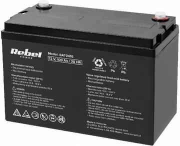 Rebel power GEL 12V / 100Ah (BAT0416)