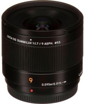 Panasonic Leica DG Summilux 9mm f/1.7 ASPH (H-X09ME)