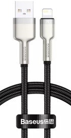 Baseus Cafule Metal USB to Lightning (2m) Black (CALJK-B01)
