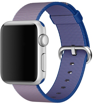 Apple Woven Nylon for Watch 42mm/44mm/45mm/46mm/49mm Royal Blue (MMA12)