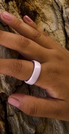 Oura Ring 4 Ceramic Petal Size 8 (JZ90-57459-08)