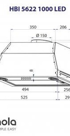 Minola HBI 5622 BLF 1000 LED